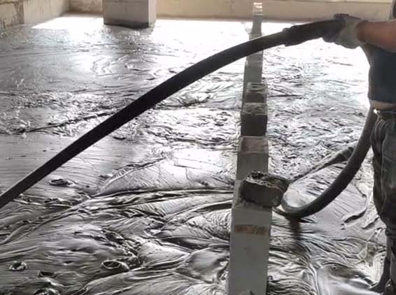 發(fā)泡混凝土施工